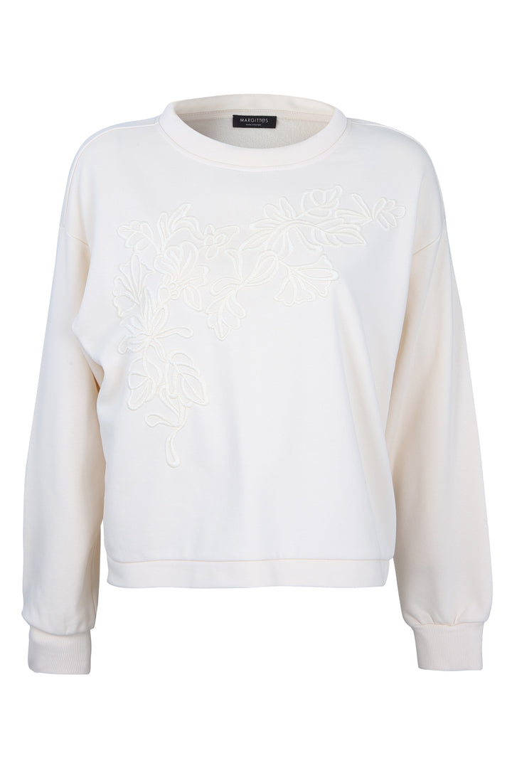 Sweatshirt mit Stickereien