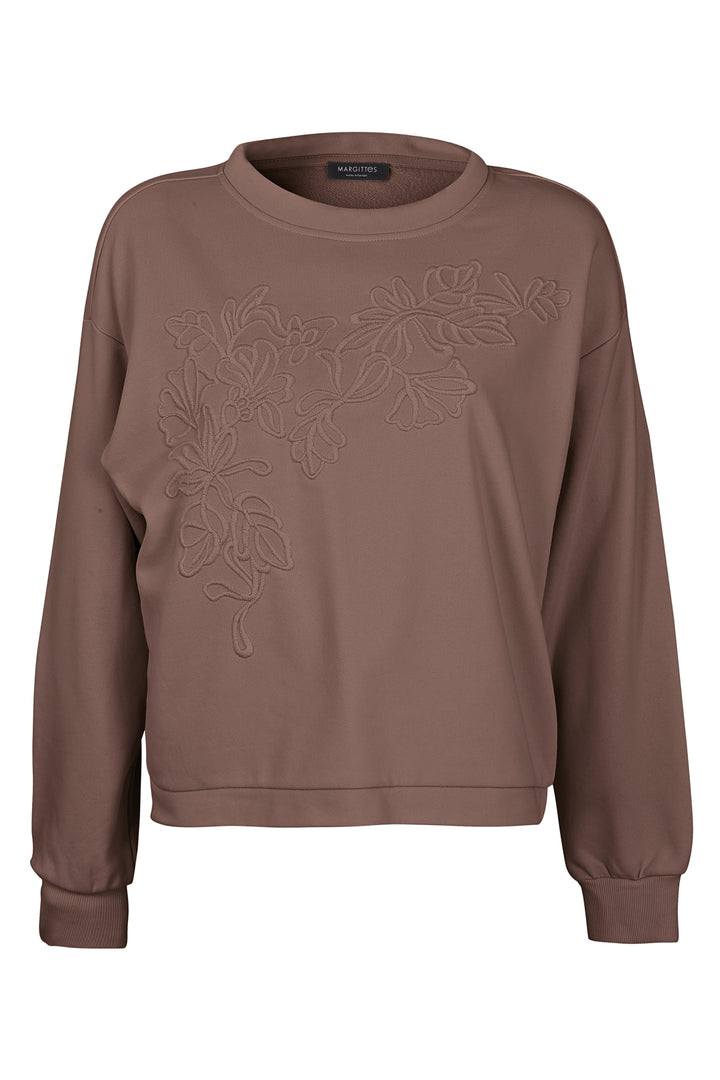 Sweatshirt mit Stickereien