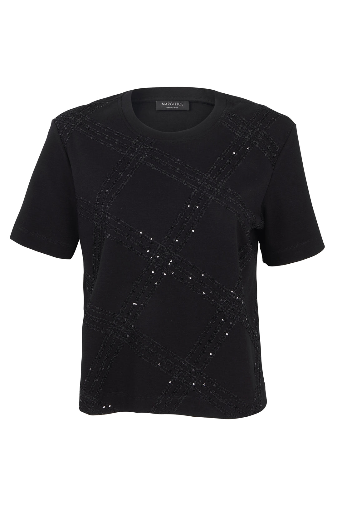 T-Shirt mit Paillettenmuster