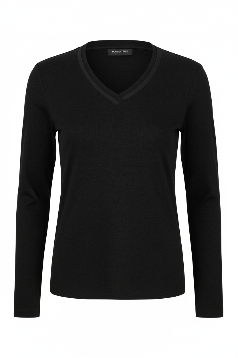 Klassisches Langarmshirt