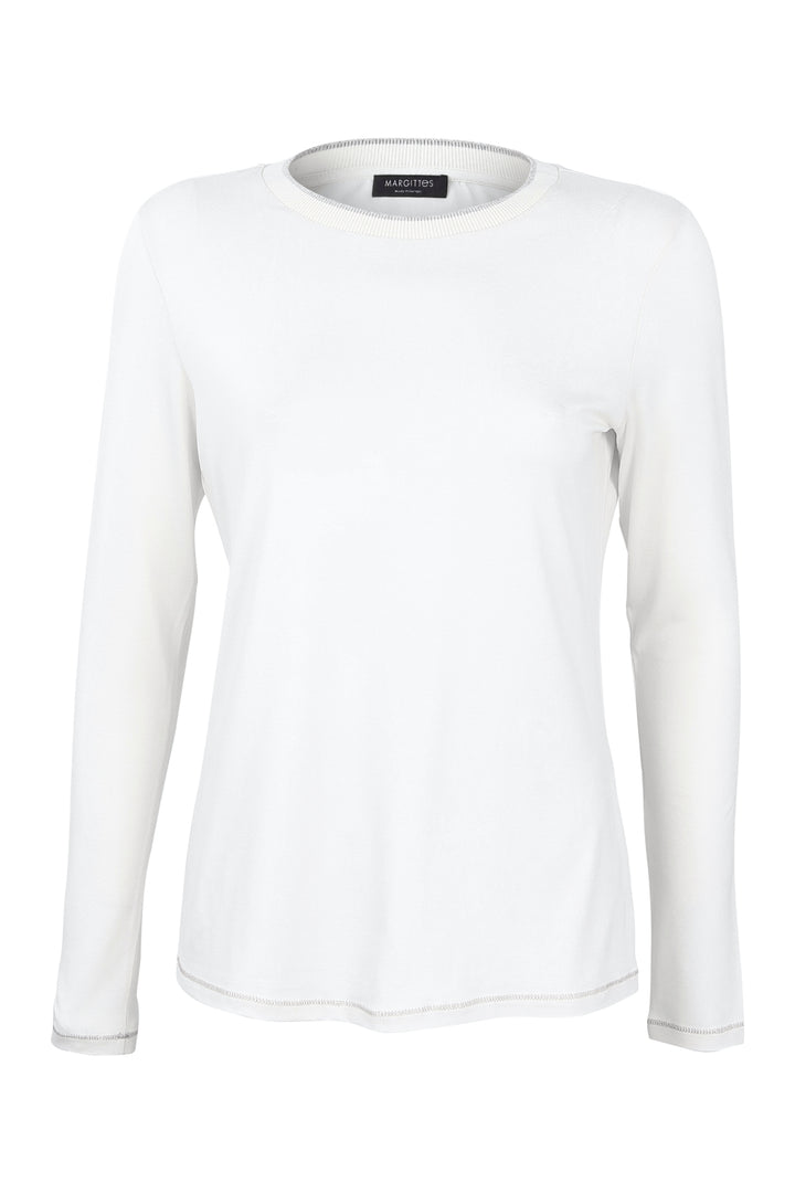 Viskose-Langarmshirt