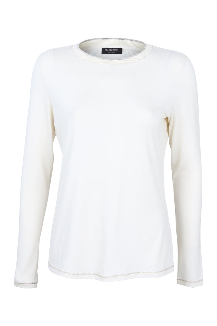 Viskose-Langarmshirt