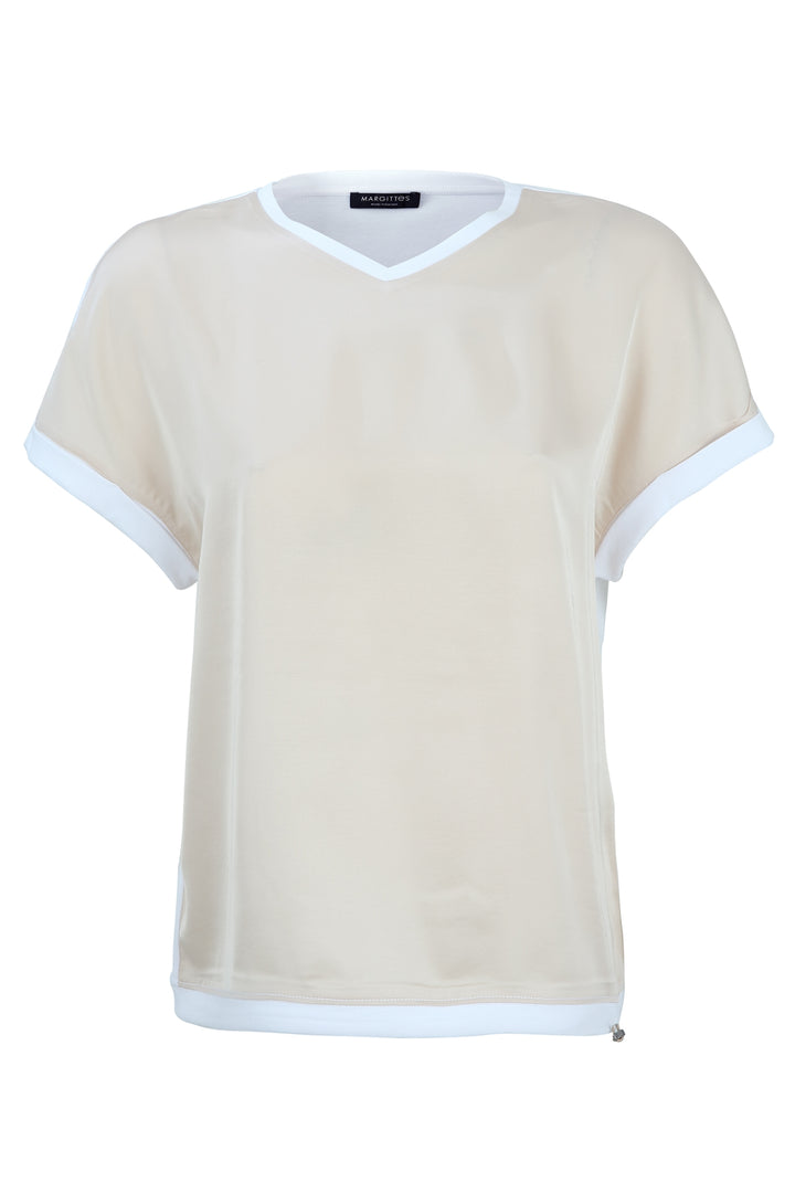 Fließendes Viskose-Shirt