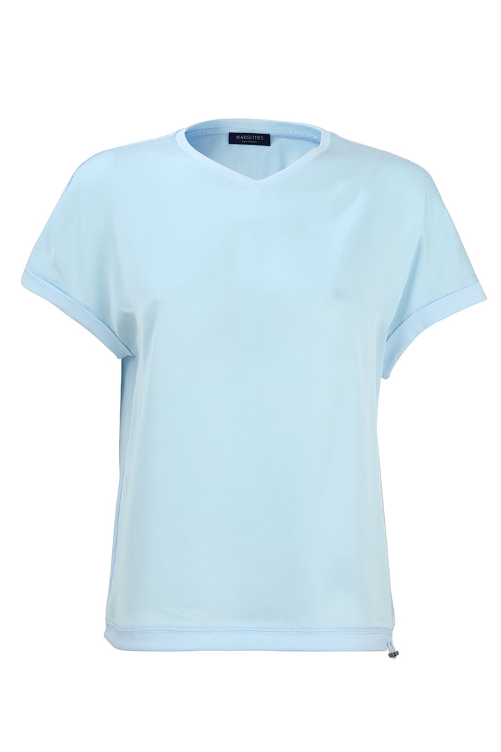 Fließendes Viskose-Shirt