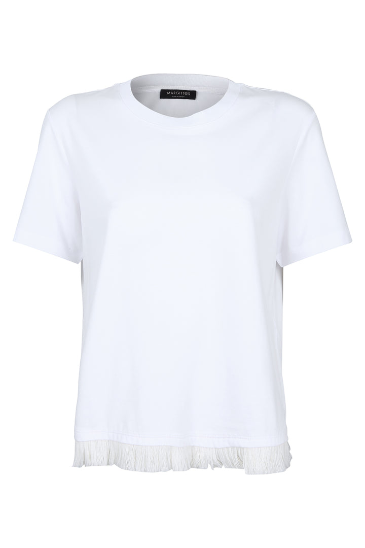 T-Shirt mit Fransen