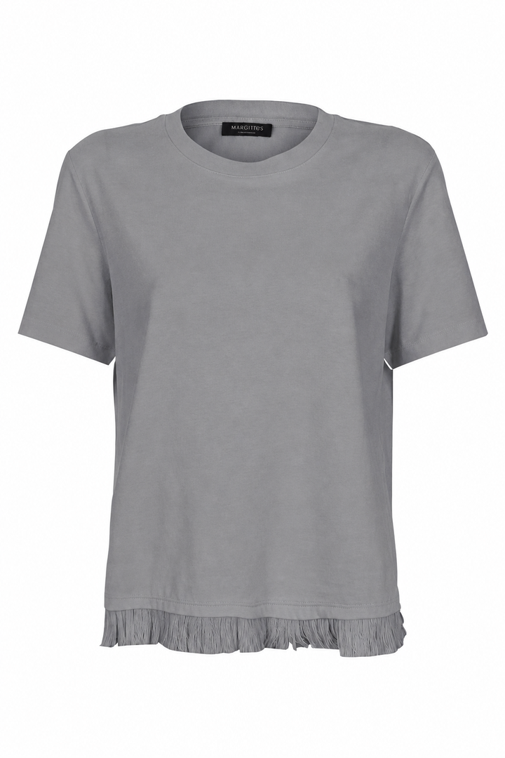 T-Shirt mit Fransen