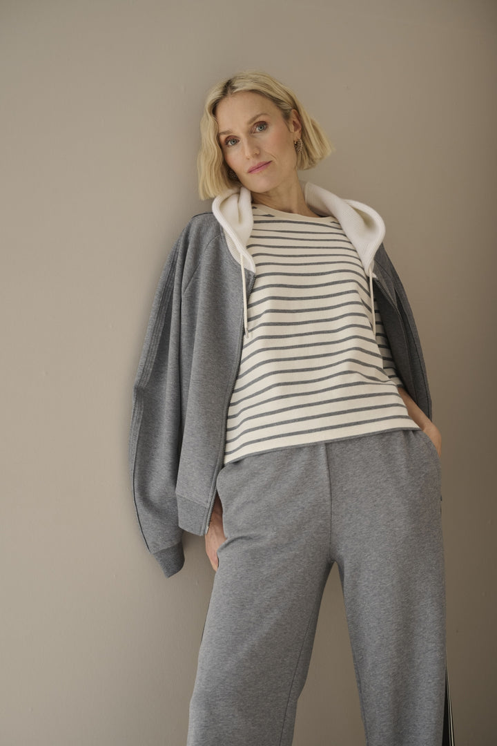 Gestreiftes Sweatshirt