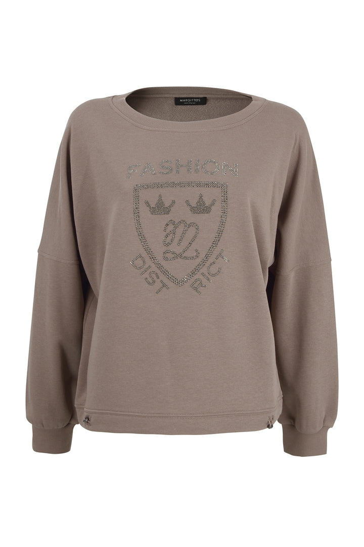 Strass Design Sweatshirt