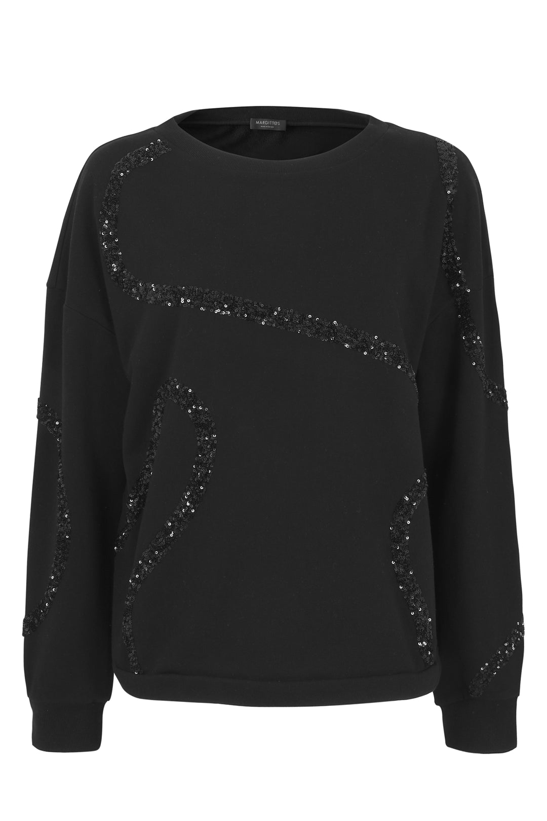 Pailletten-Sweatshirt