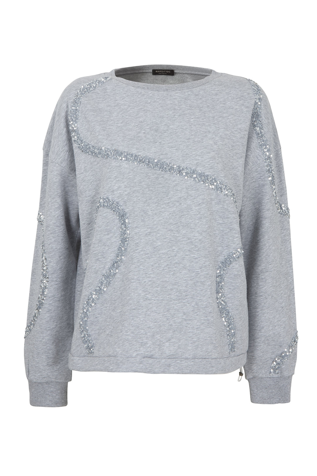 Pailletten-Sweatshirt