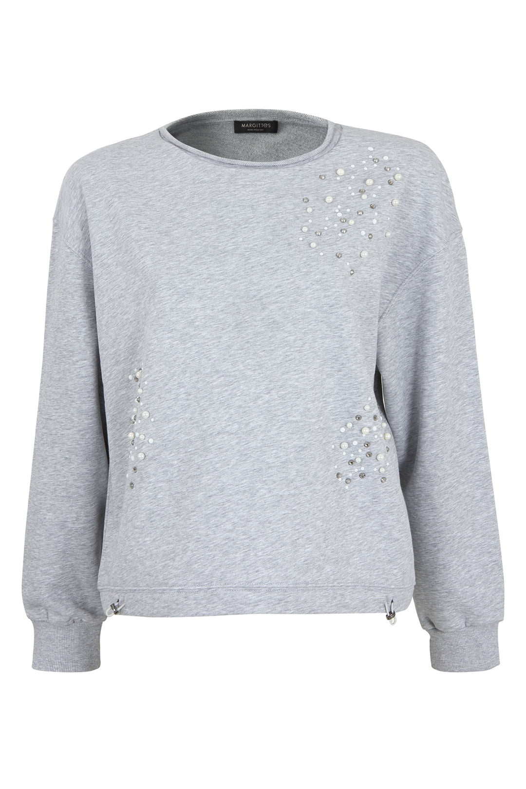 Sweatshirt mit Perlen-Design