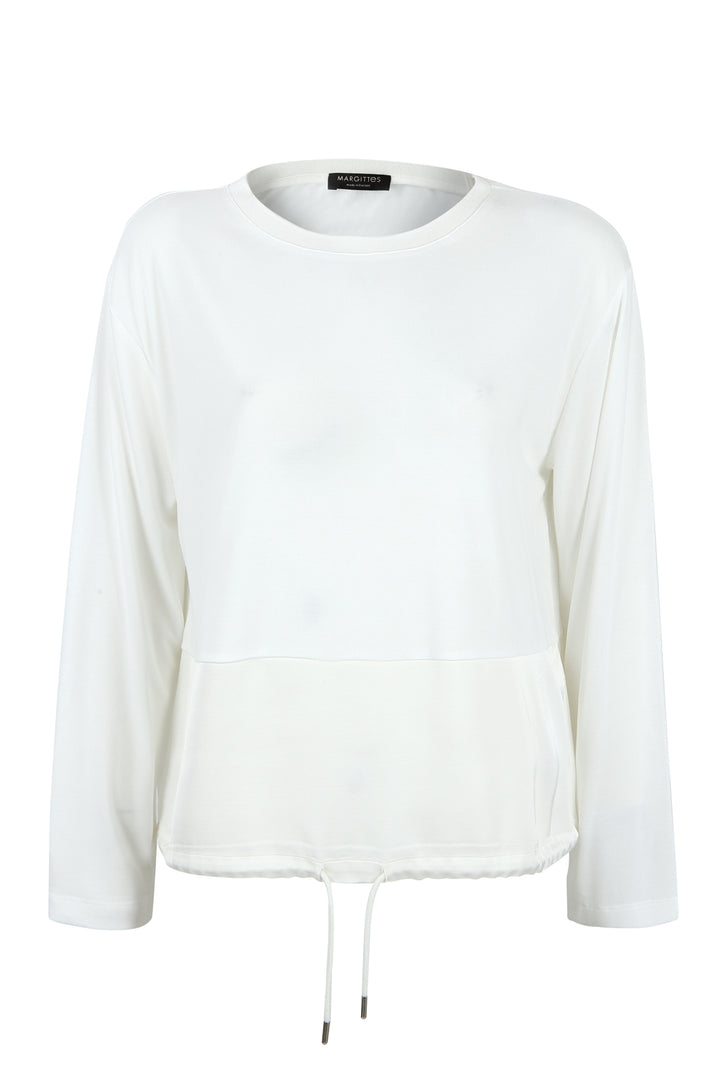 Leichtes Viskose-Sweatshirt