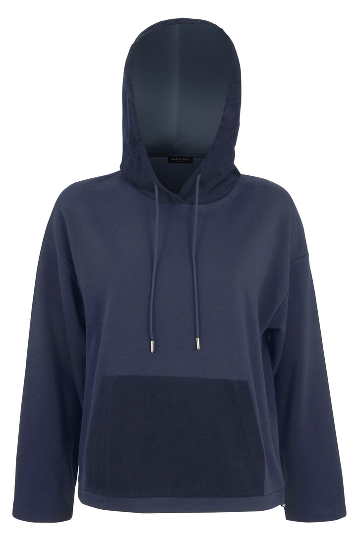 Hoodie mit Samttasche