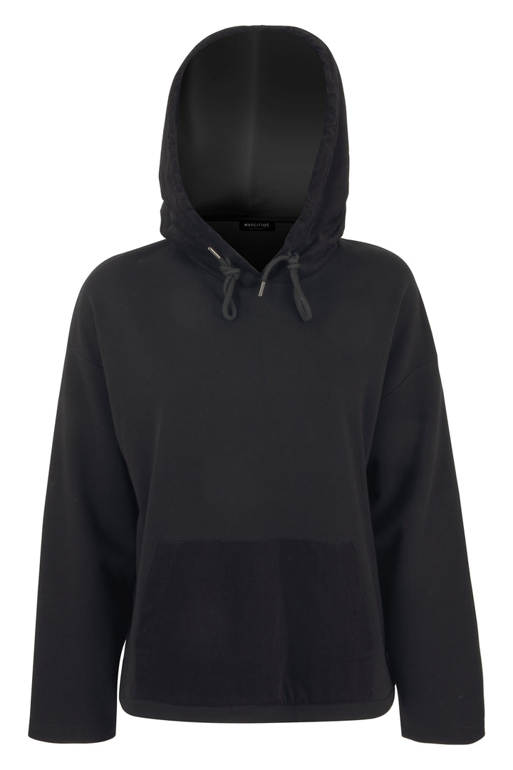 Hoodie mit Samttasche
