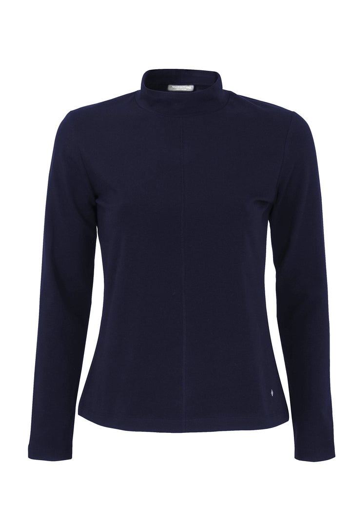 Longsleeve mit Stehkragen