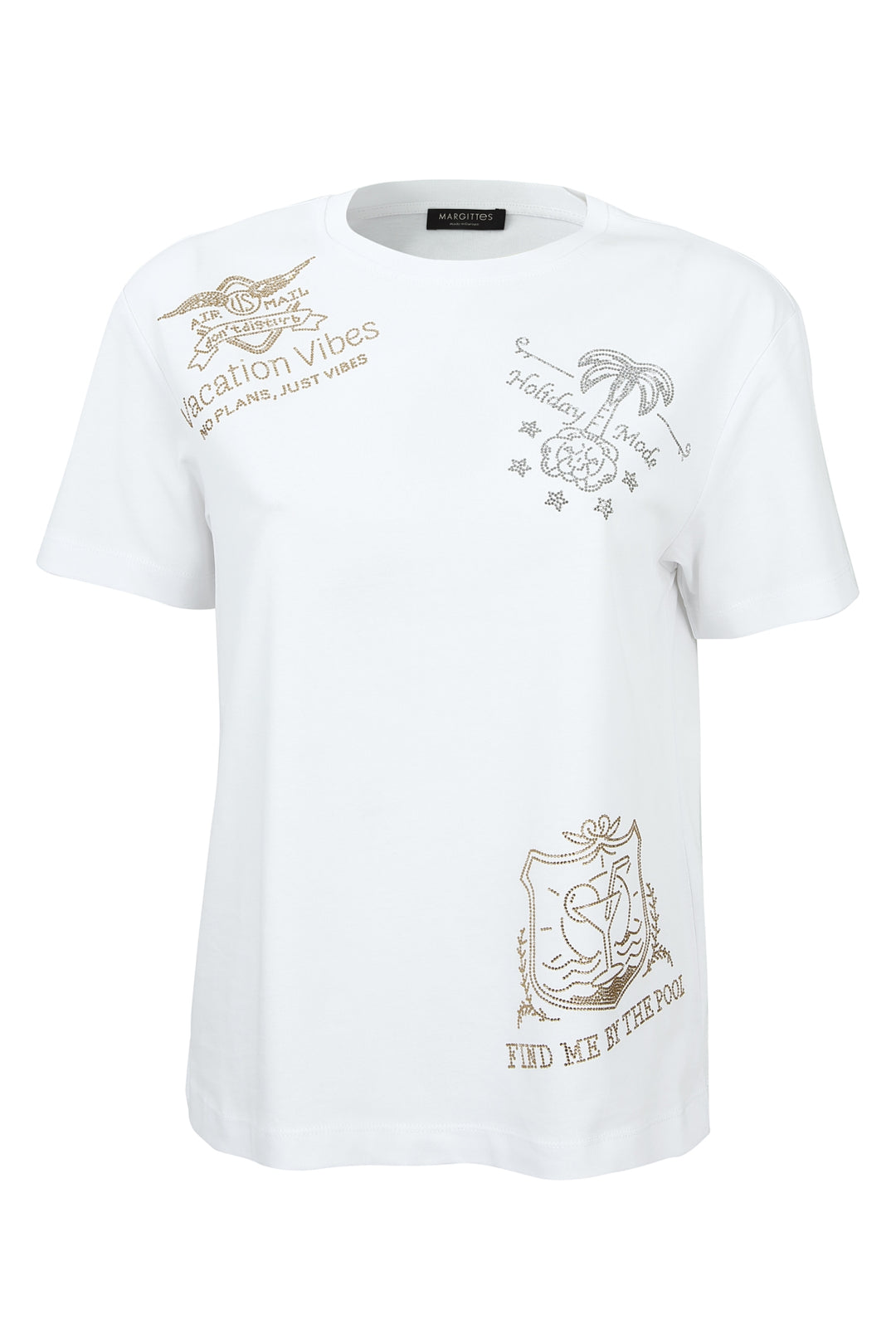 Holiday Mood Strass T-Shirt