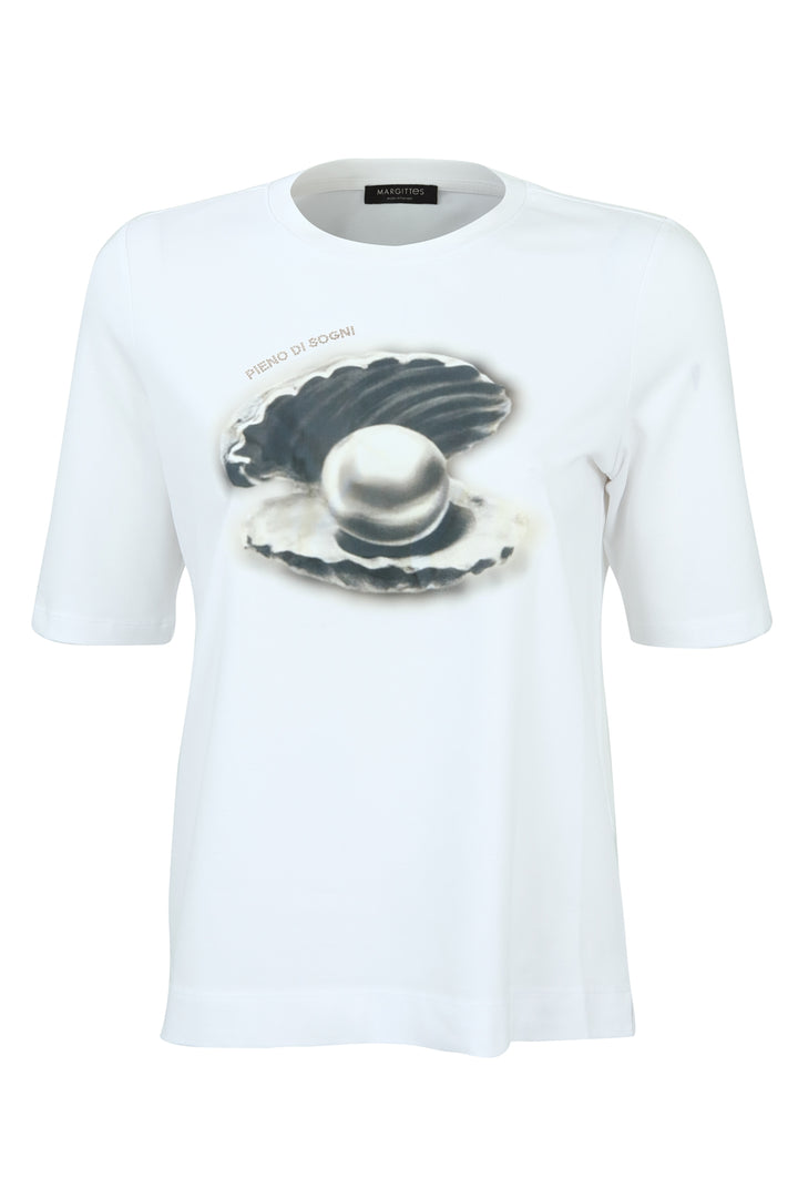 Muschel Print T-Shirt