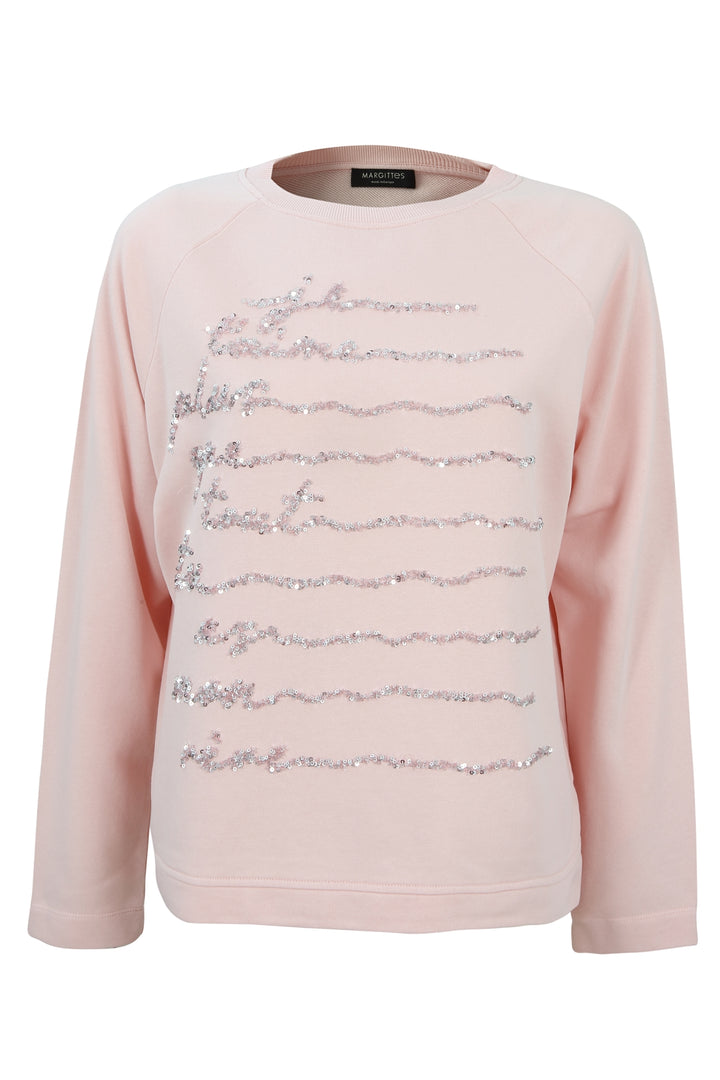 Je t’aime Pailletten Longsleeve