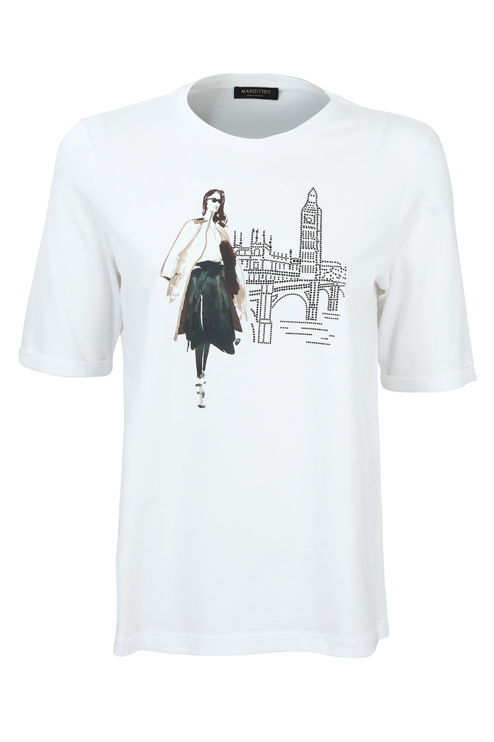 London Feeling Print-T-Shirt
