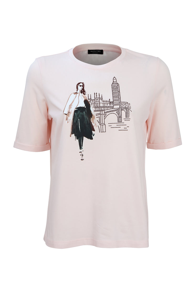 London Feeling Print-T-Shirt
