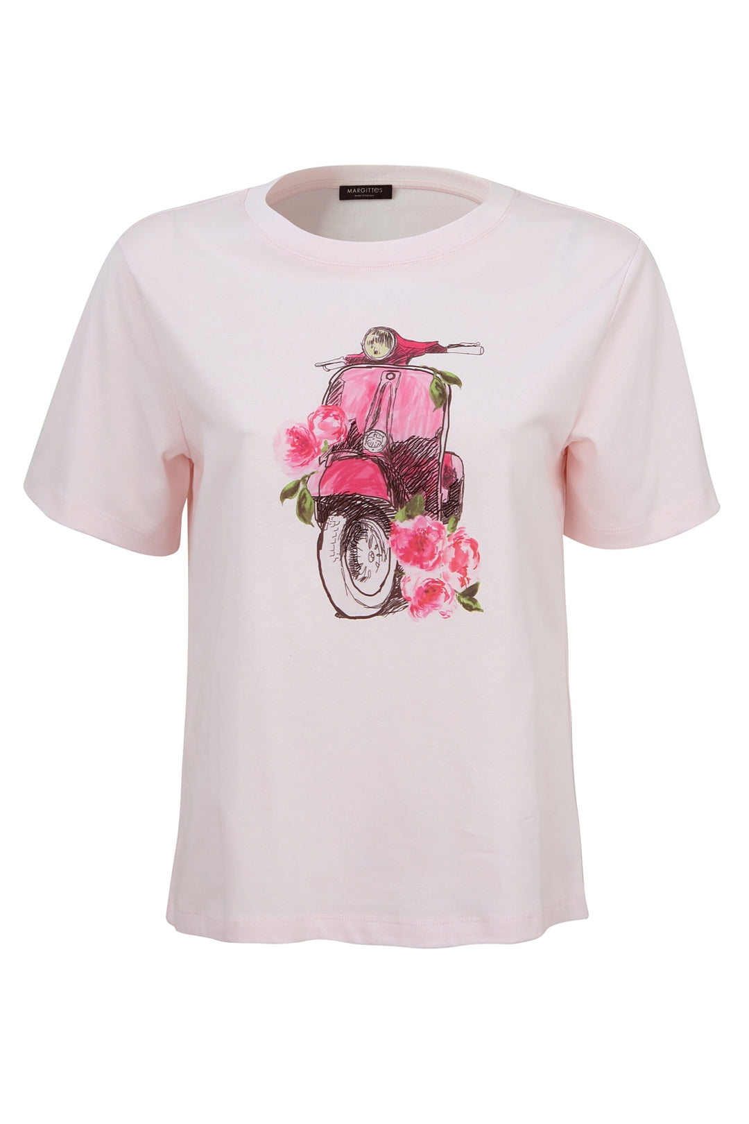 Vespa Print Baumwoll-T-Shirt