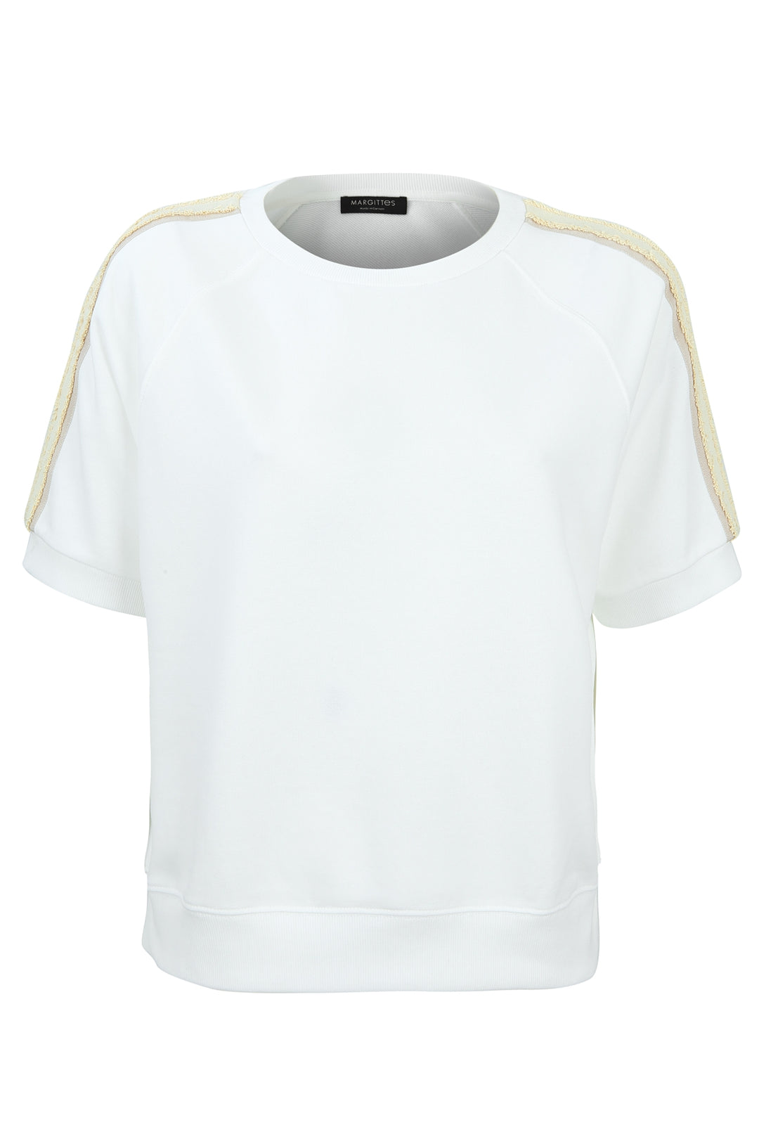 Essential T-Shirt mit Kontrastdetail
