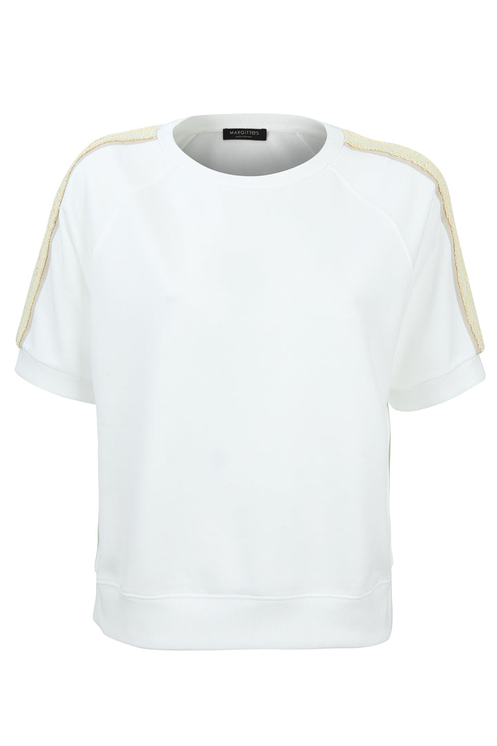 Essential T-Shirt mit Kontrastdetail