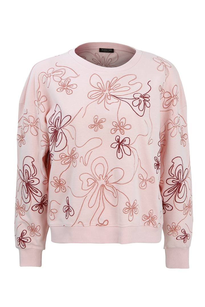 Kordelstickerei Sweatshirt