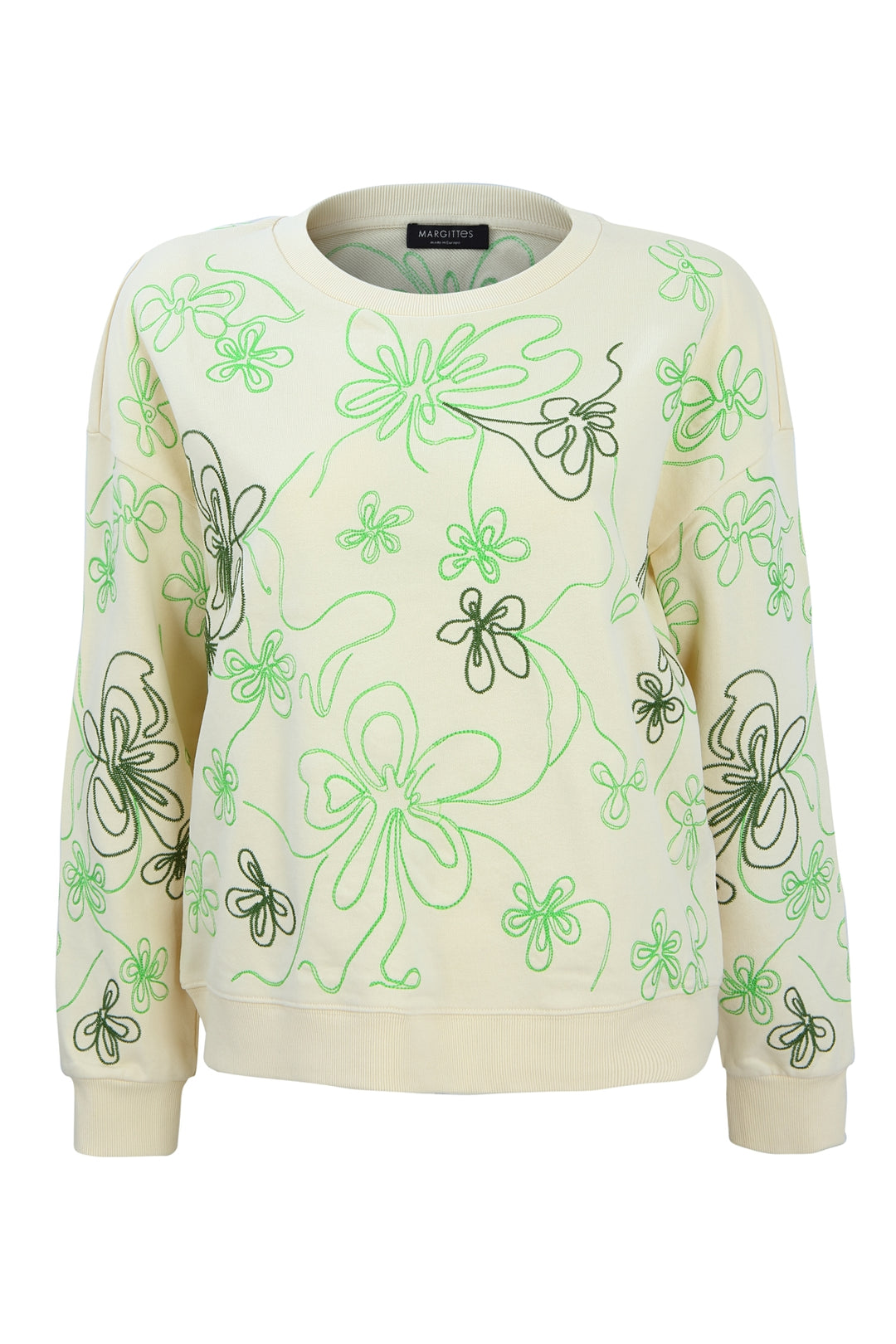 Kordelstickerei Sweatshirt