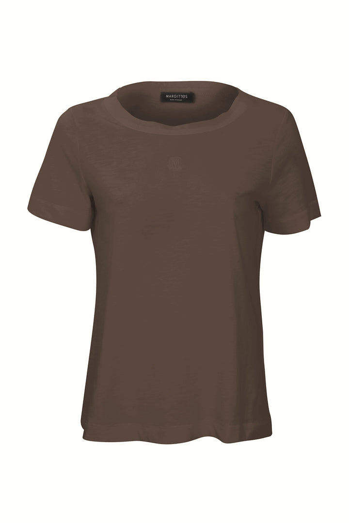 Gesticktes Margittes Logo Shirt