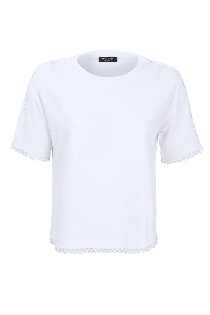 Shirt mit Spitzendetails