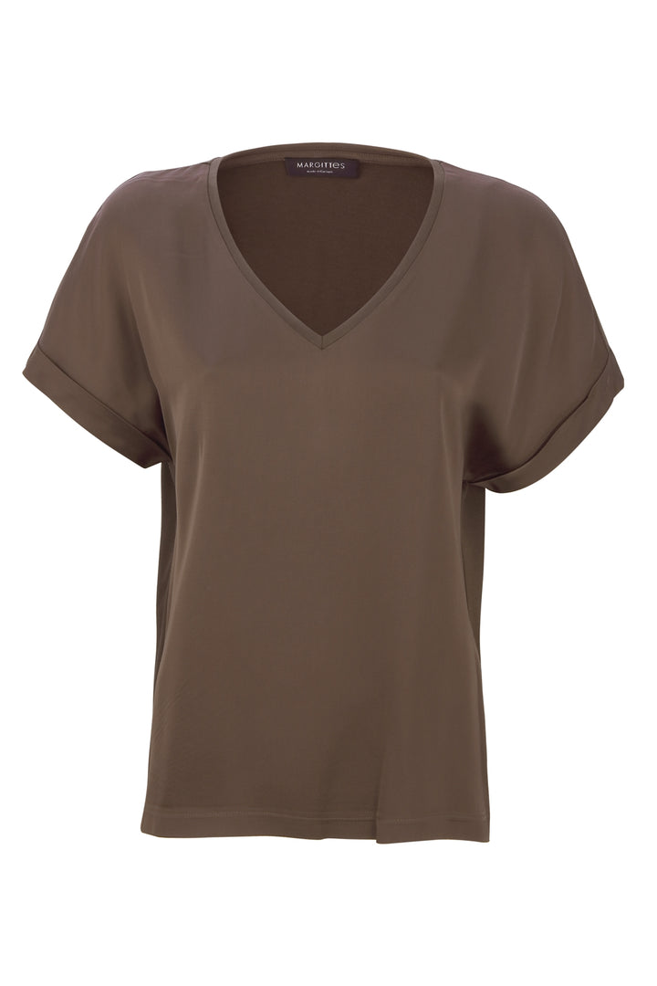 Fließendes Viskose T-Shirt