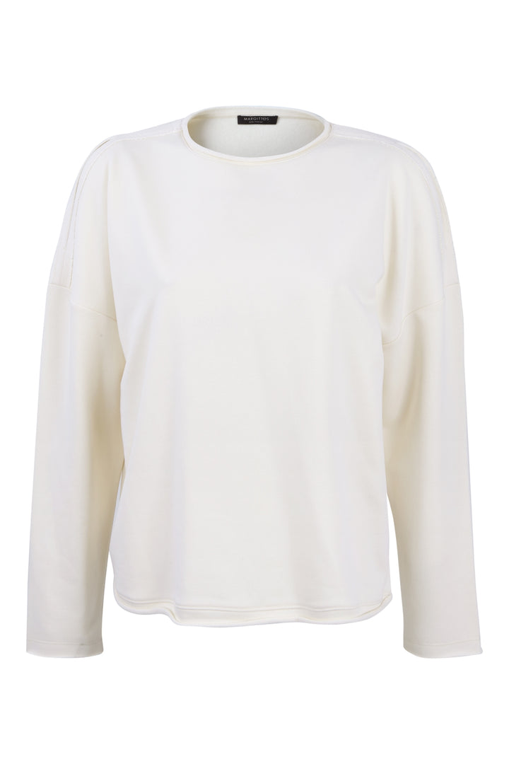 Baumwoll Cut-Out Sweatshirt