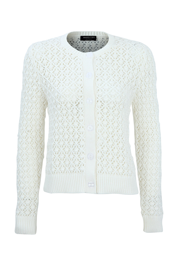 Cardigan mit edlem Muster