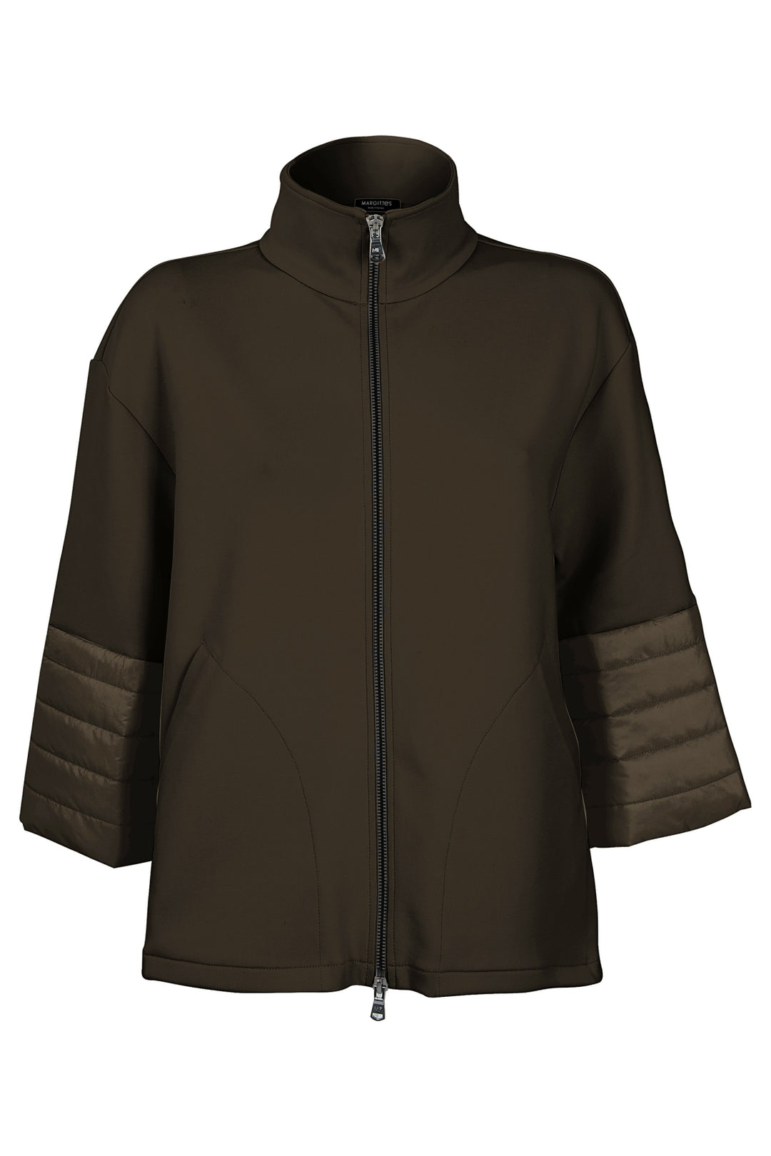 Baumwolljacke mit hohem Kragen