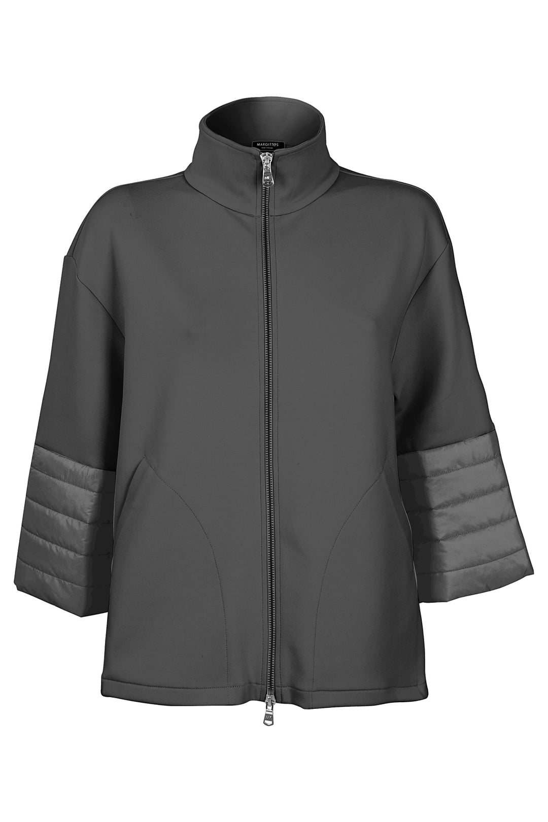 Baumwolljacke mit hohem Kragen