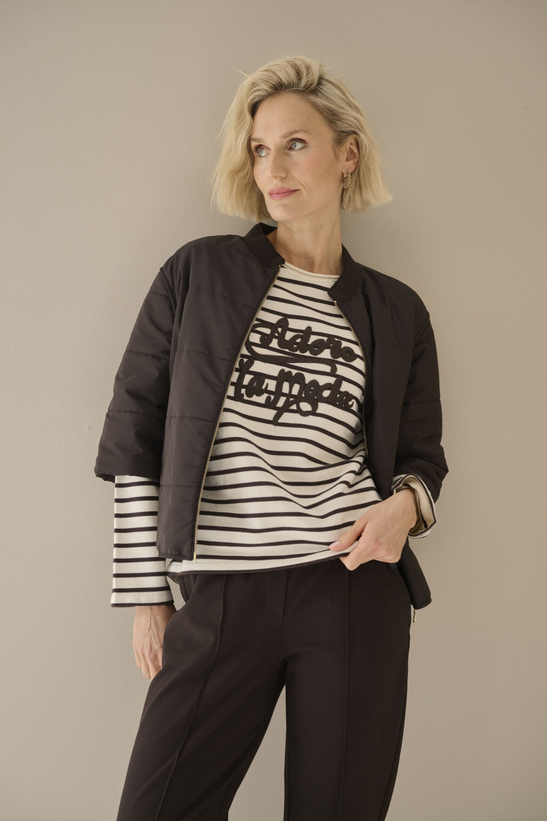 Striped Sweatshirt