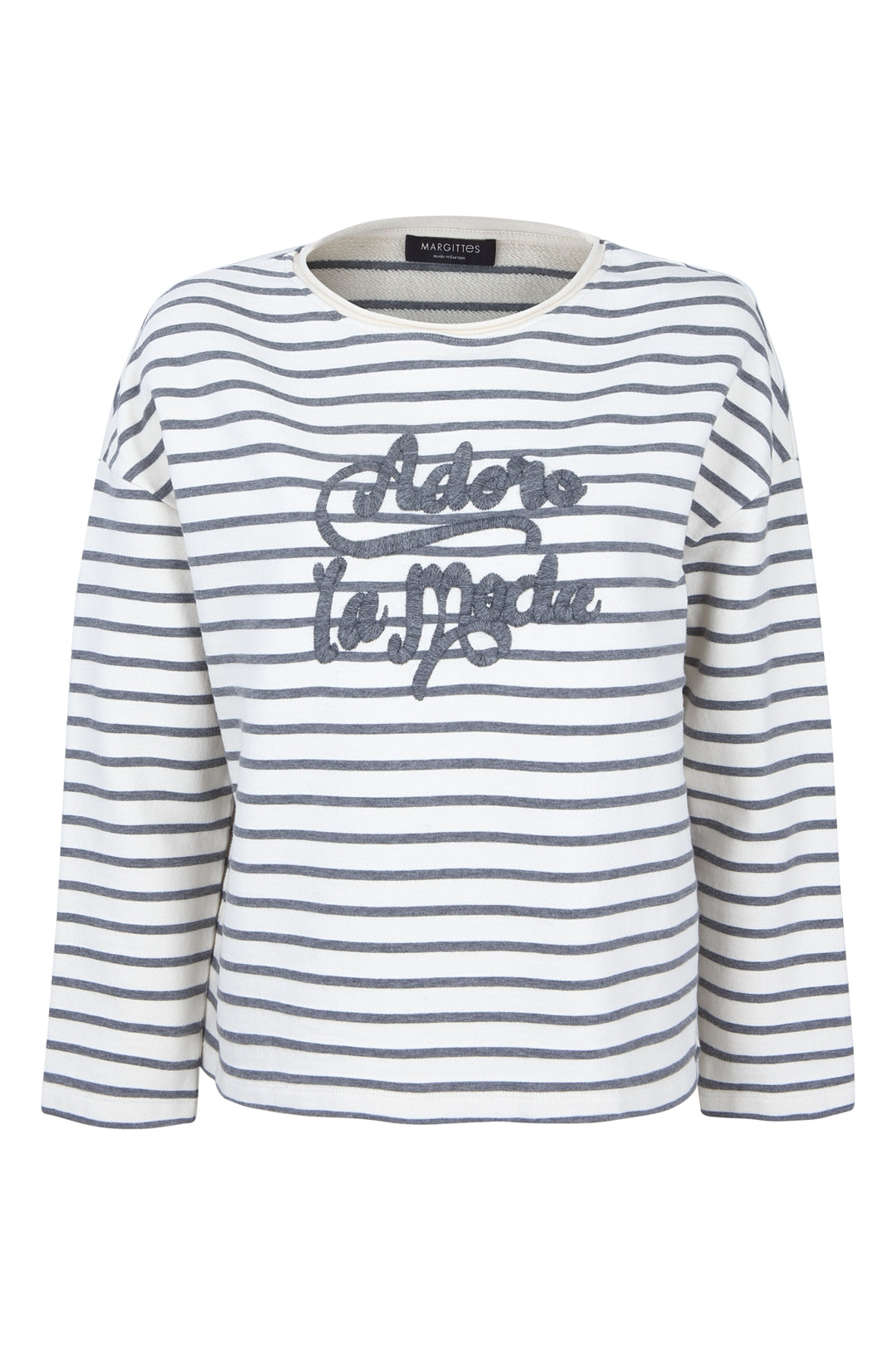 Gestreiftes Sweatshirt