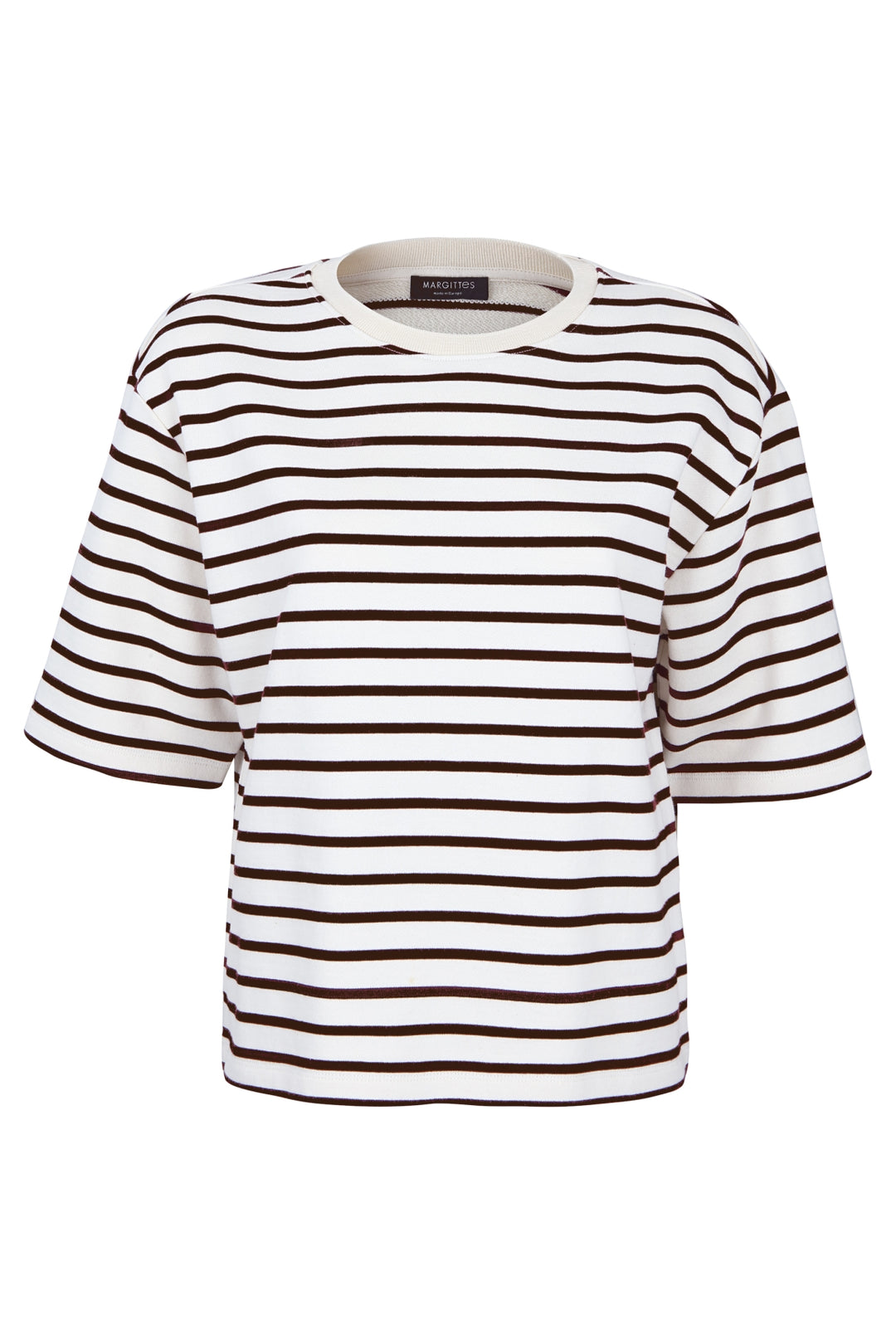 Gestreiftes Sweat-T-Shirt