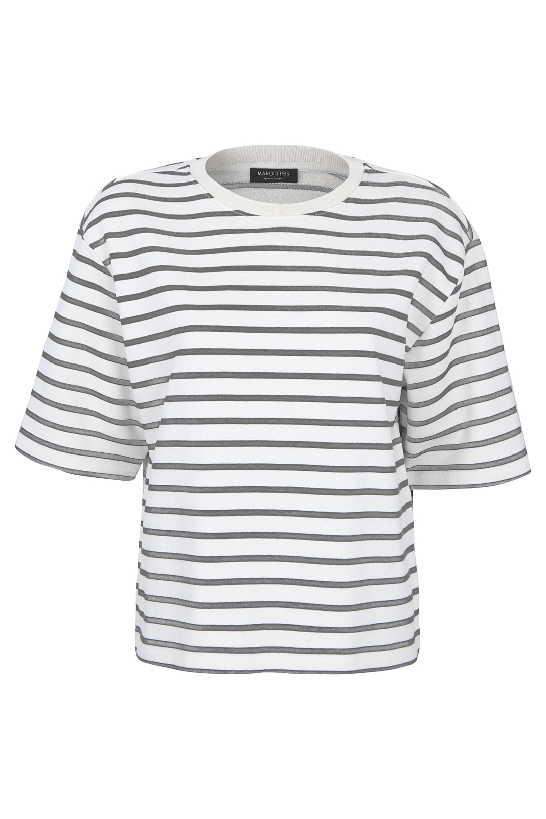 Gestreiftes Sweat-T-Shirt
