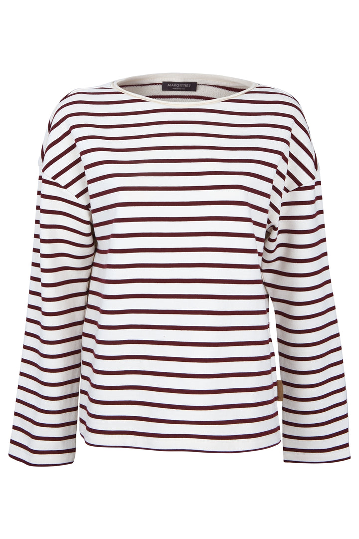 Gestreiftes Sweatshirt