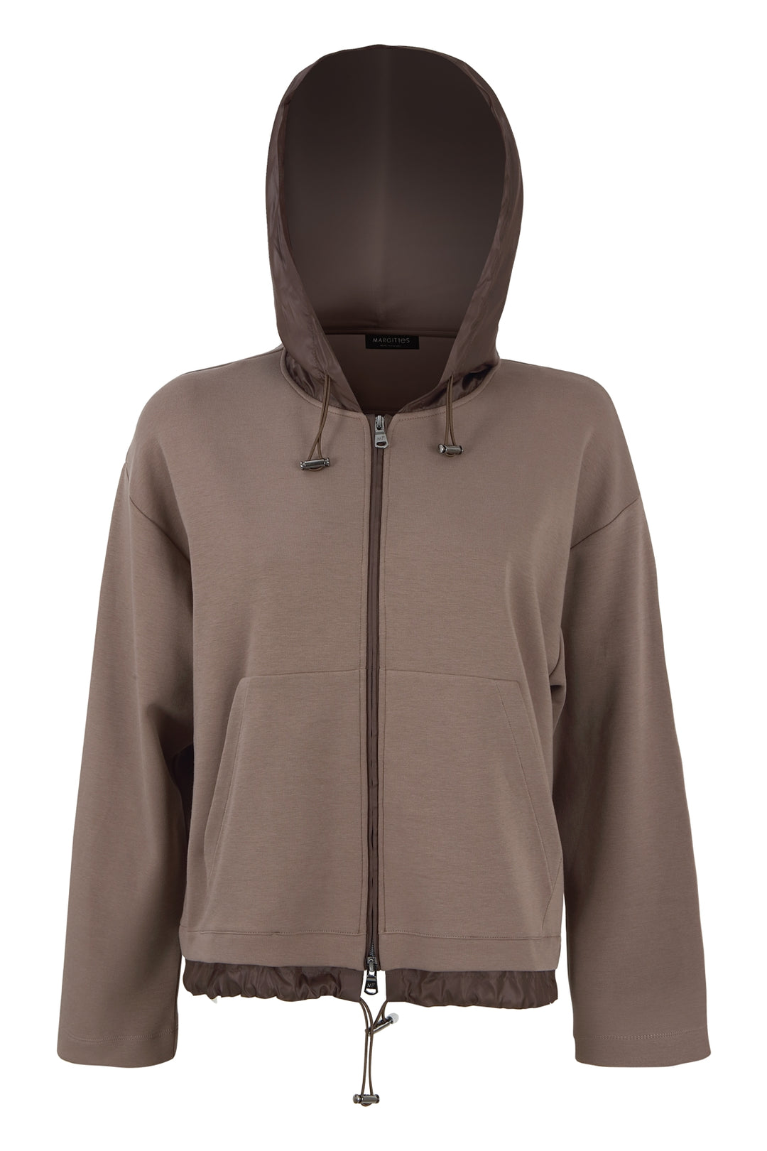 Kurze Kapuzenjacke