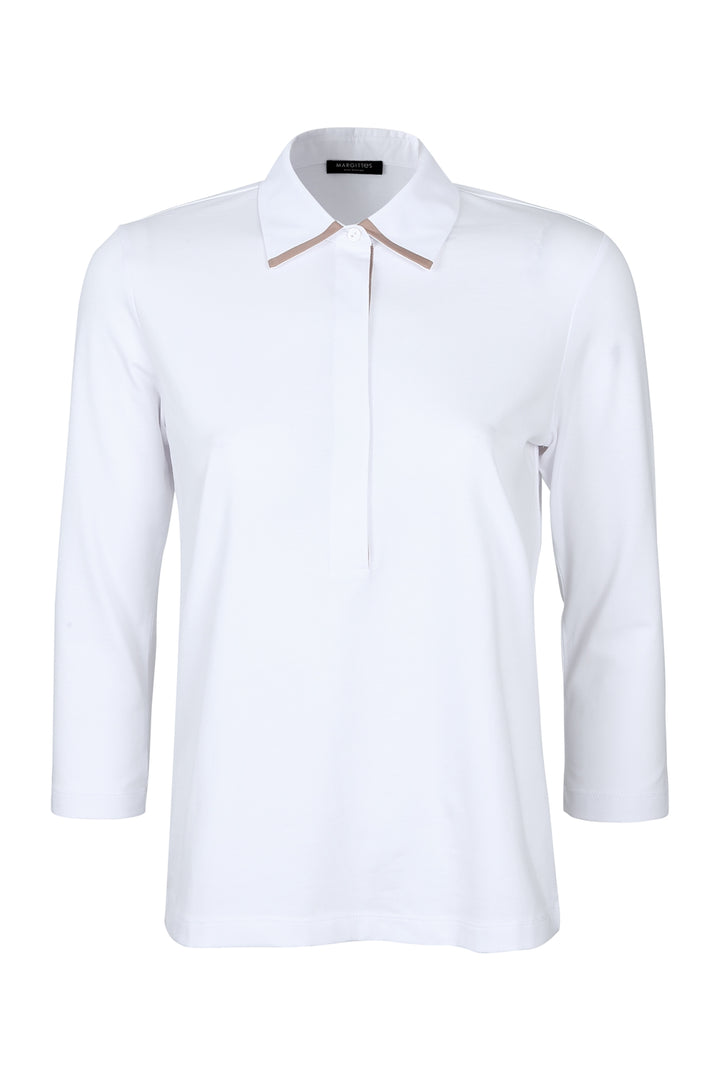 Polo-Langarmshirt
