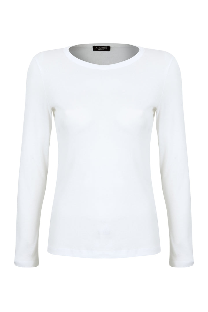 Basic-Langarmshirt