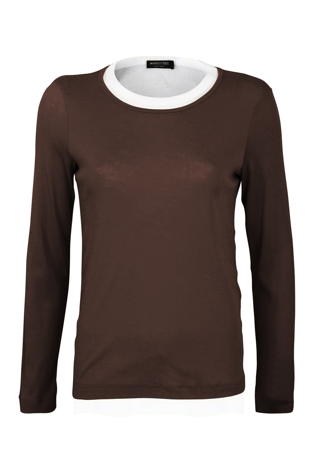 Longsleeve in Overlay-Optik