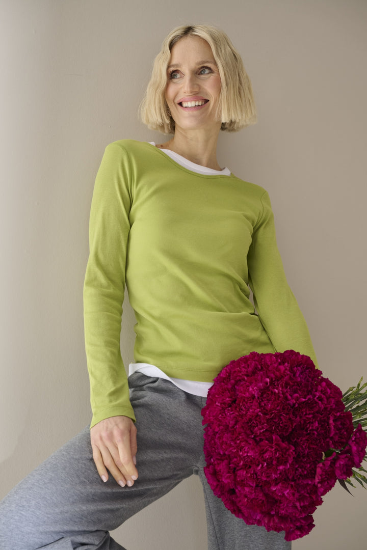 Klassisches Langarmshirt