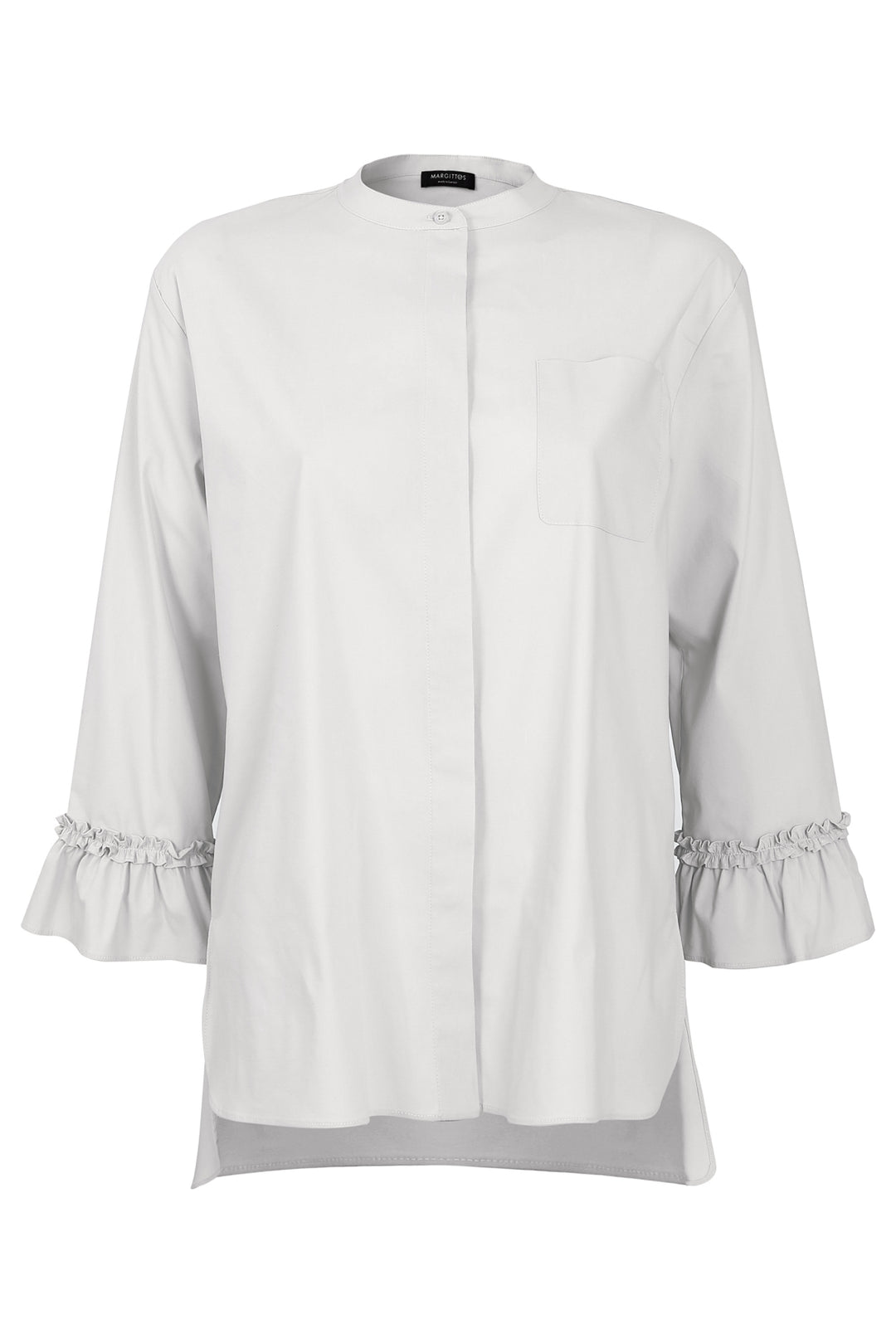 Ruffle-Cuff Blouse