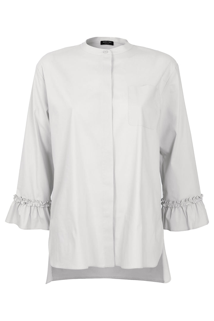 Ruffle-Cuff Blouse