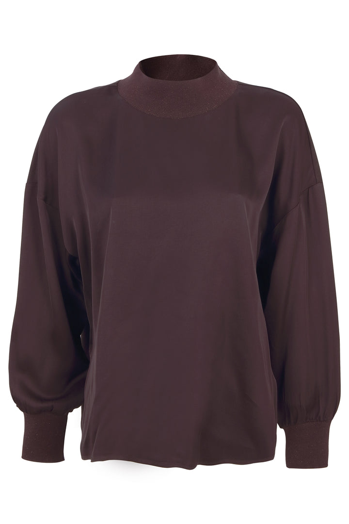 High-Neck Blouse