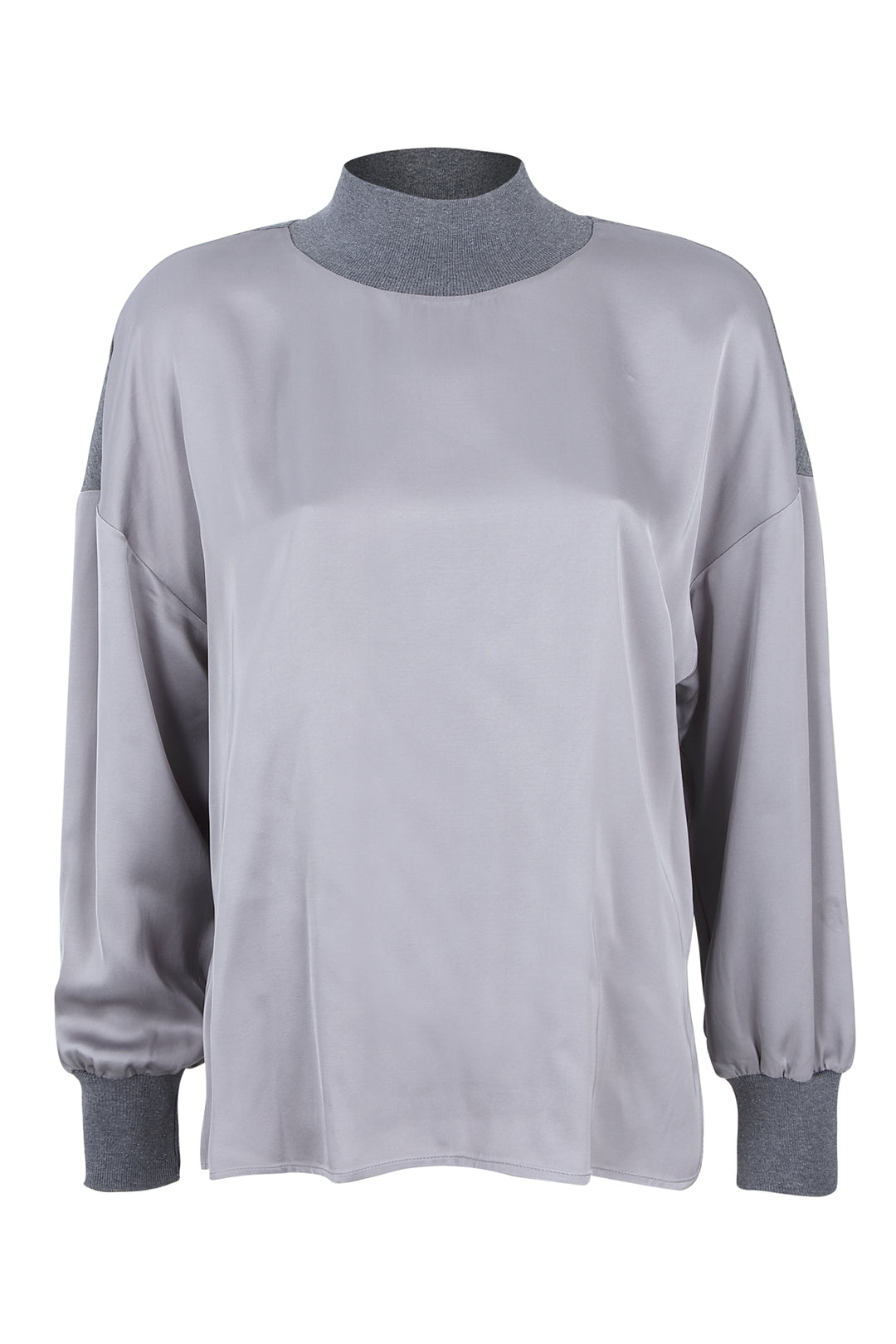 High-Neck Blouse